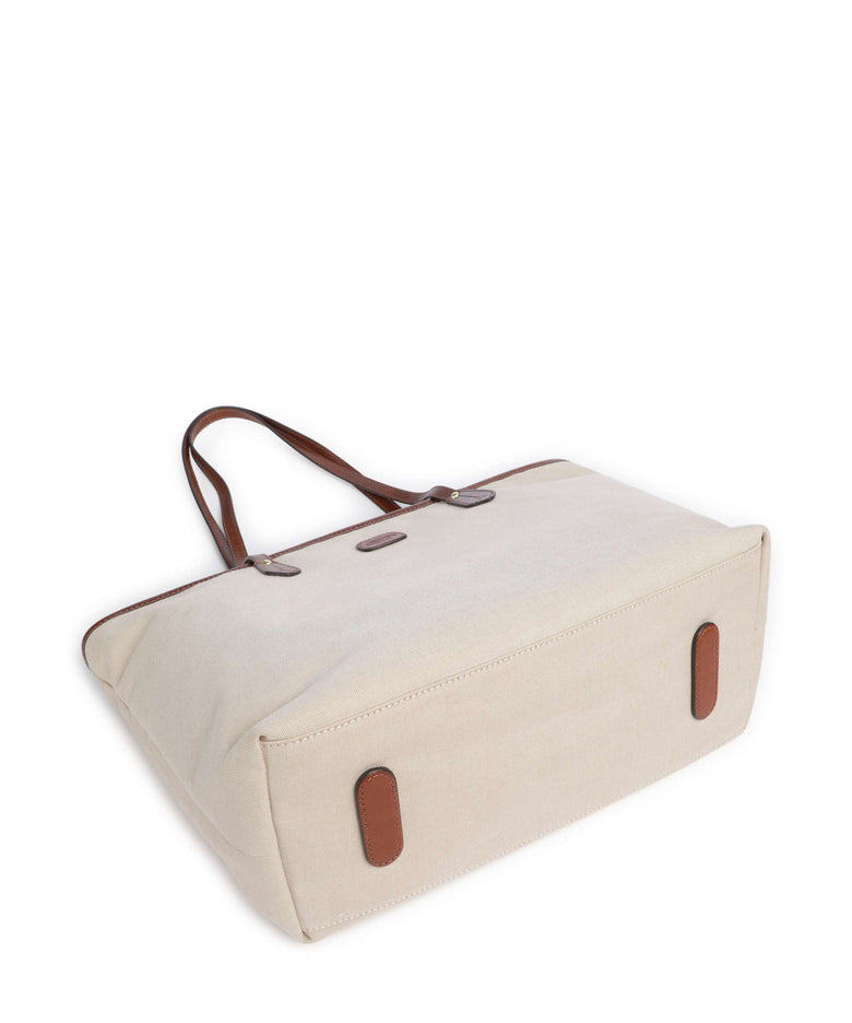 Brics Volterra Tote bag cappuccino
