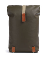 Brooks England Pickwick Cotton Canvas Small Batoh s chlopní moss