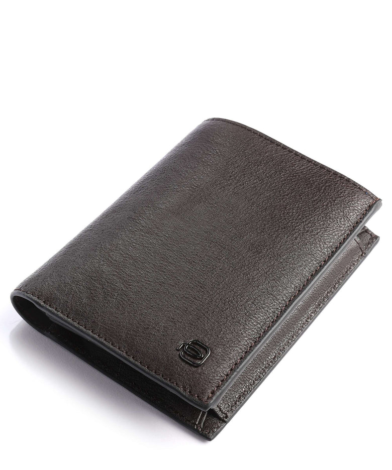 Piquadro Black Square RFID Wallet dark brown