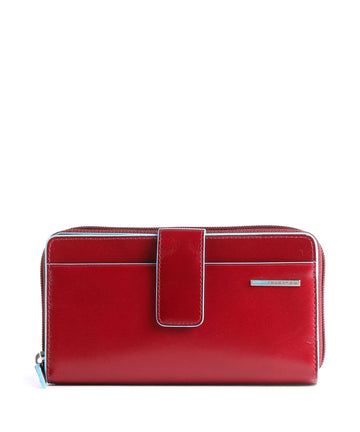Piquadro Blue Square RFID Peněženka red