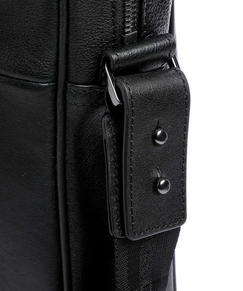 Piquadro Black Square Briefcase black