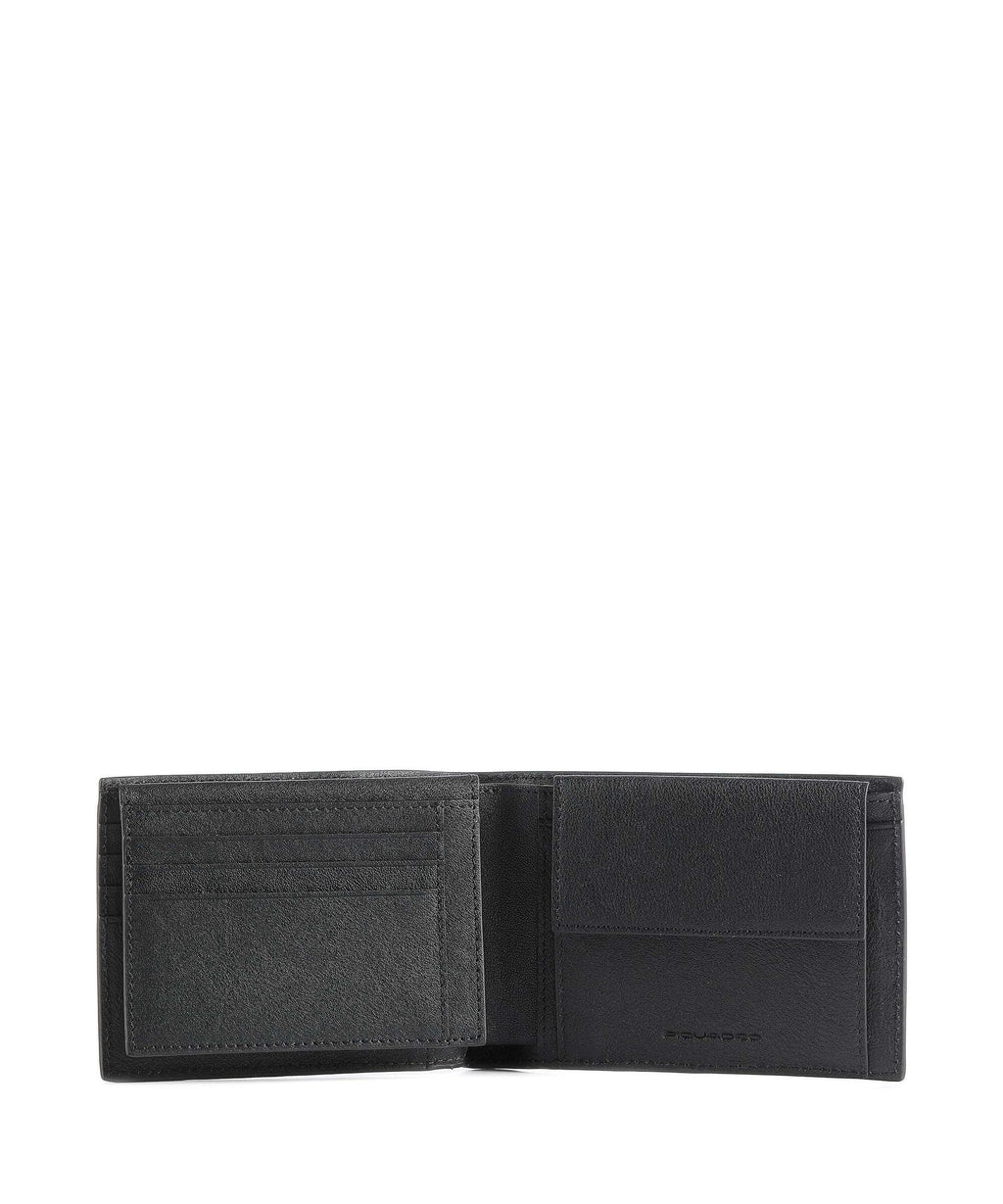 Piquadro Black Square Wallet black