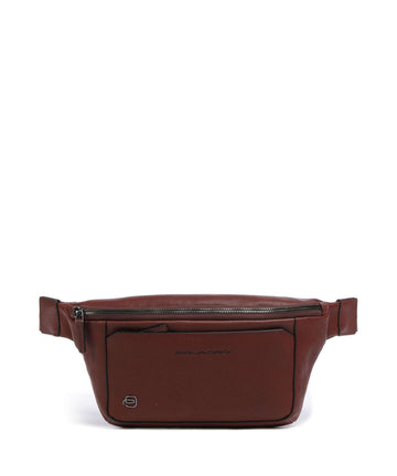 Piquadro Black Square Ledvinka tobacco