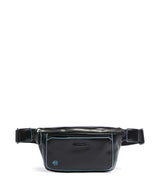 Piquadro Blue Square Ledvinka nero