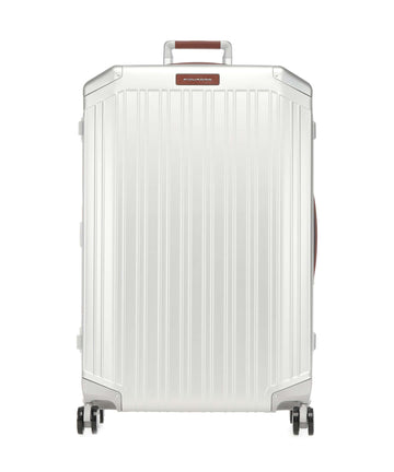 Piquadro Alu Kufr se 4 kolečky grey/hide
