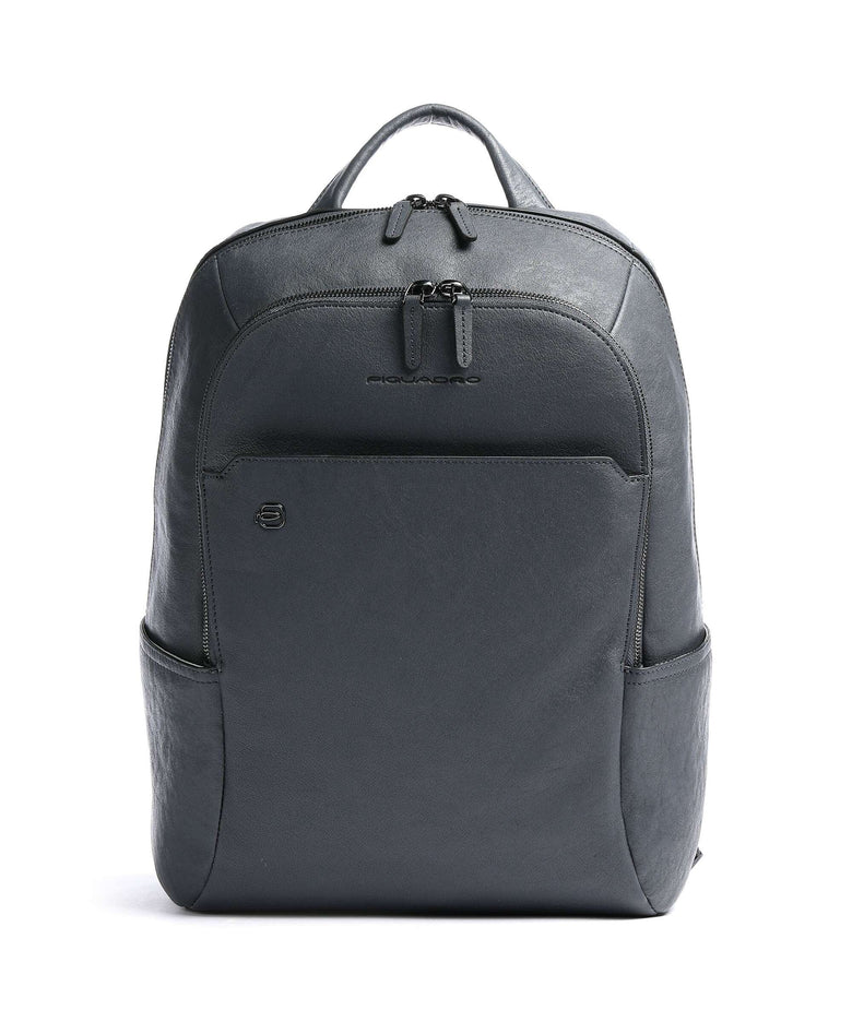 Piquadro Black Square Laptop backpack blue ocean