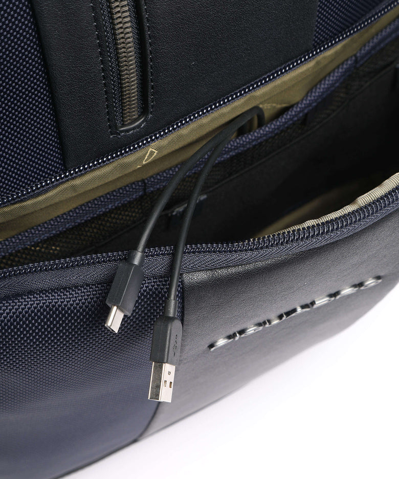 Piquadro Brief 2 Laptop backpack blue