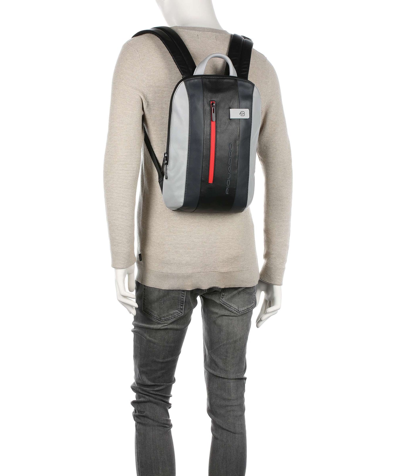 Piquadro Urban RFID Laptop backpack grey/black