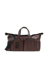 Piquadro Harper Víkendová taška dark brown