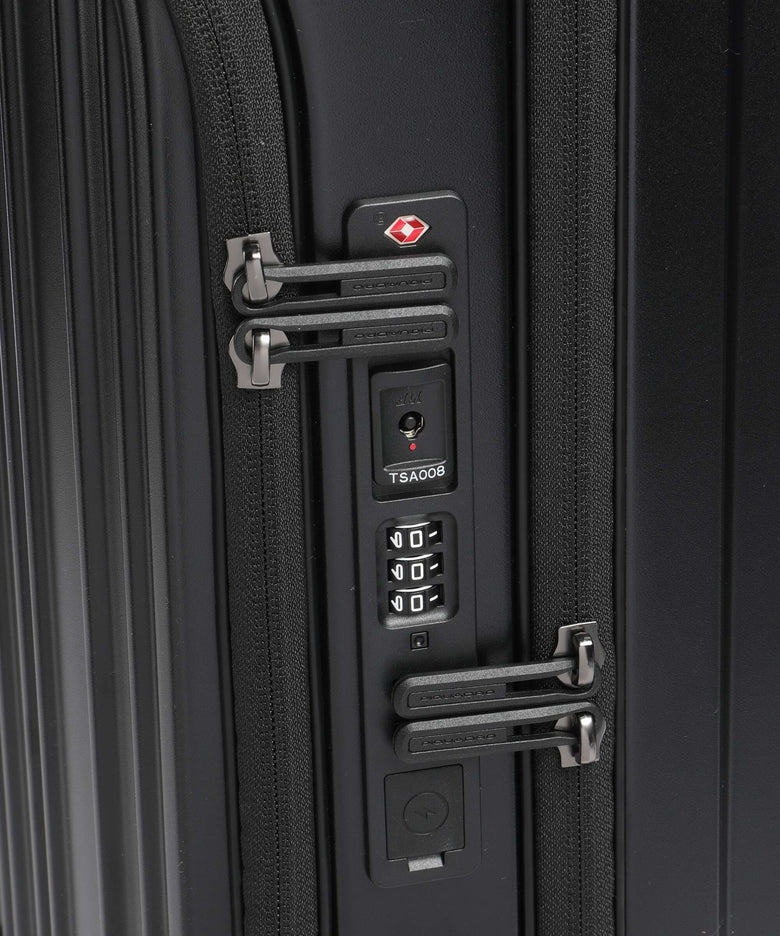 Piquadro PQ Light Spinner (4 wheels) matt black