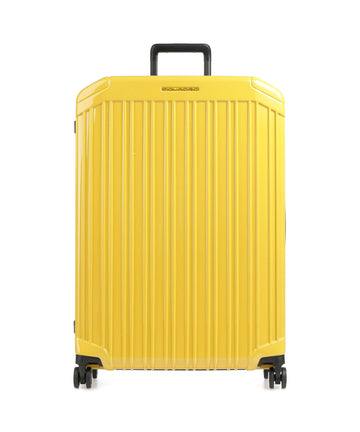 Piquadro Kufr se 4 kolečky lemon yellow