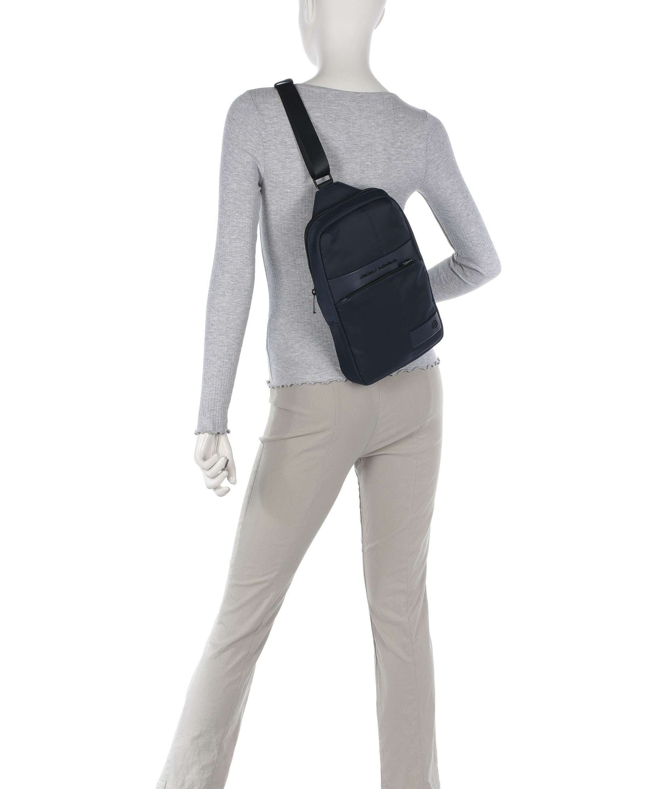 Piquadro Wollem Sling bag blu notte