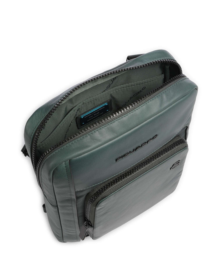 Piquadro Liko Crossbody bag mirto