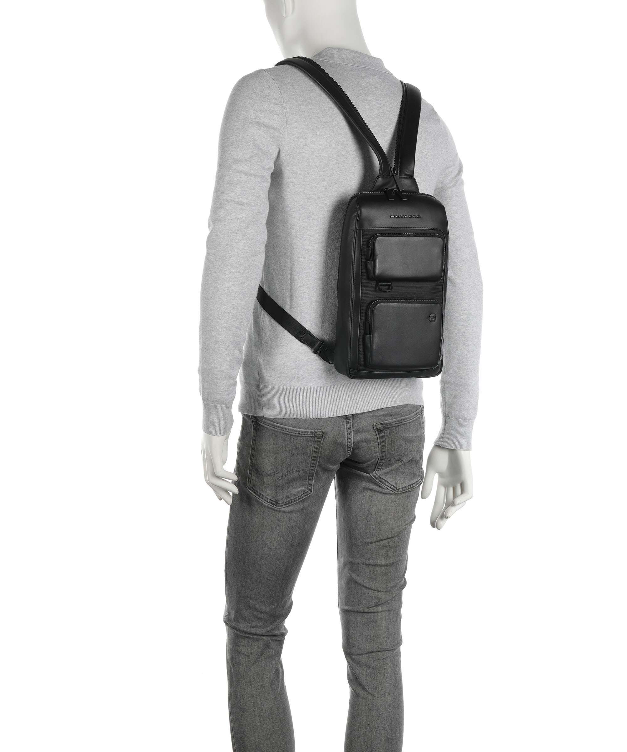 Piquadro Liko Sling bag nero