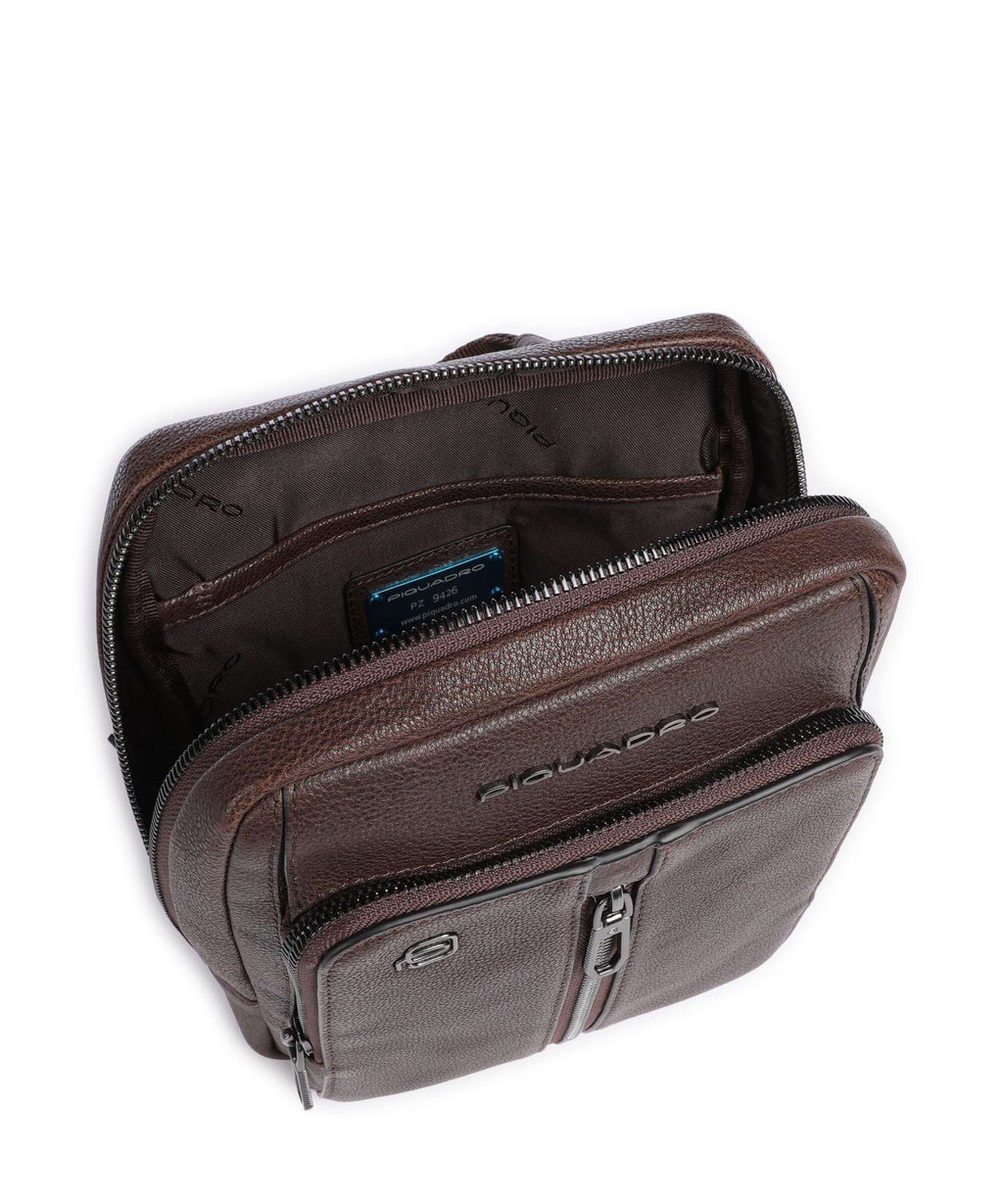 Piquadro Wollem Crossbody bag testa moro