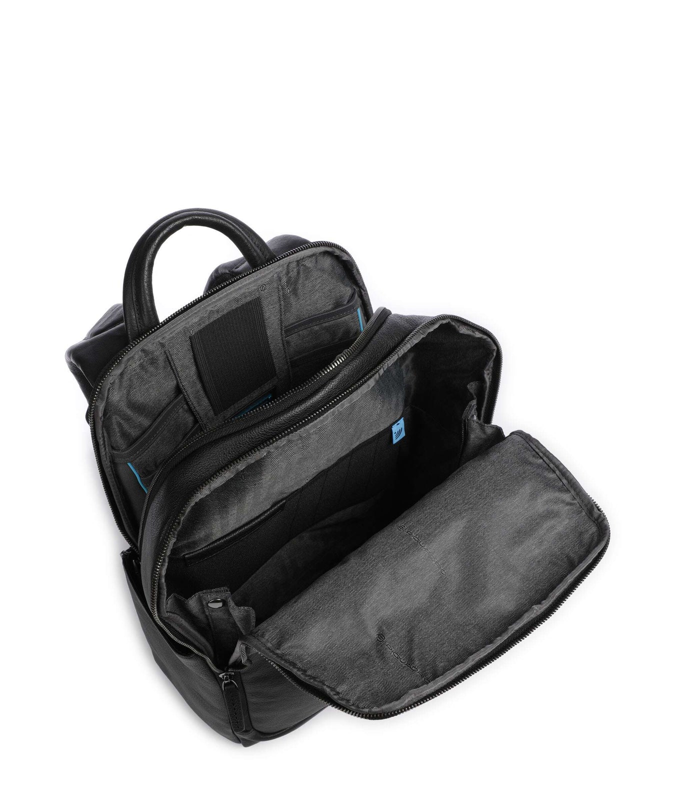 Piquadro Black Square Backpack nero