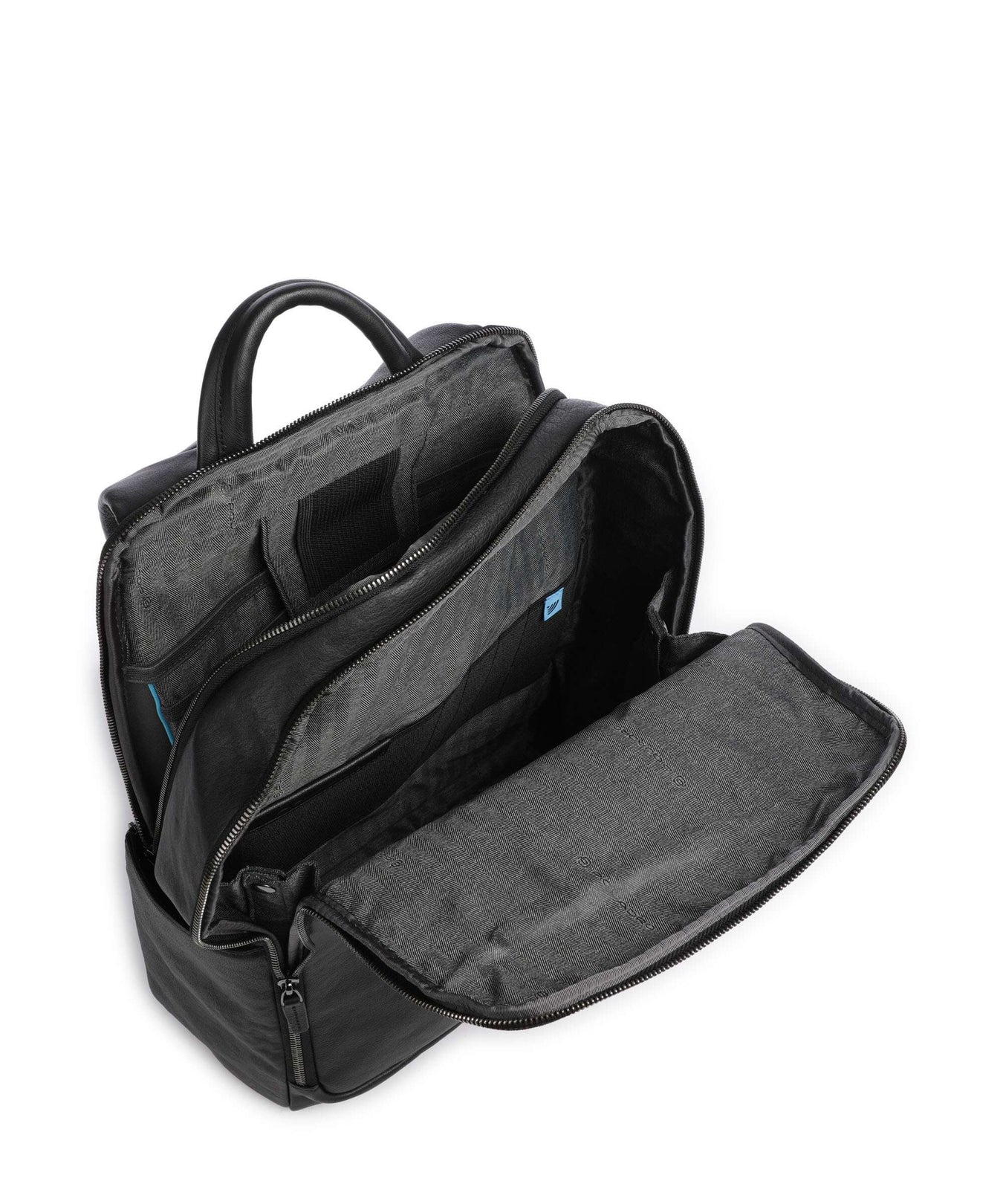 Piquadro Black Square Backpack nero