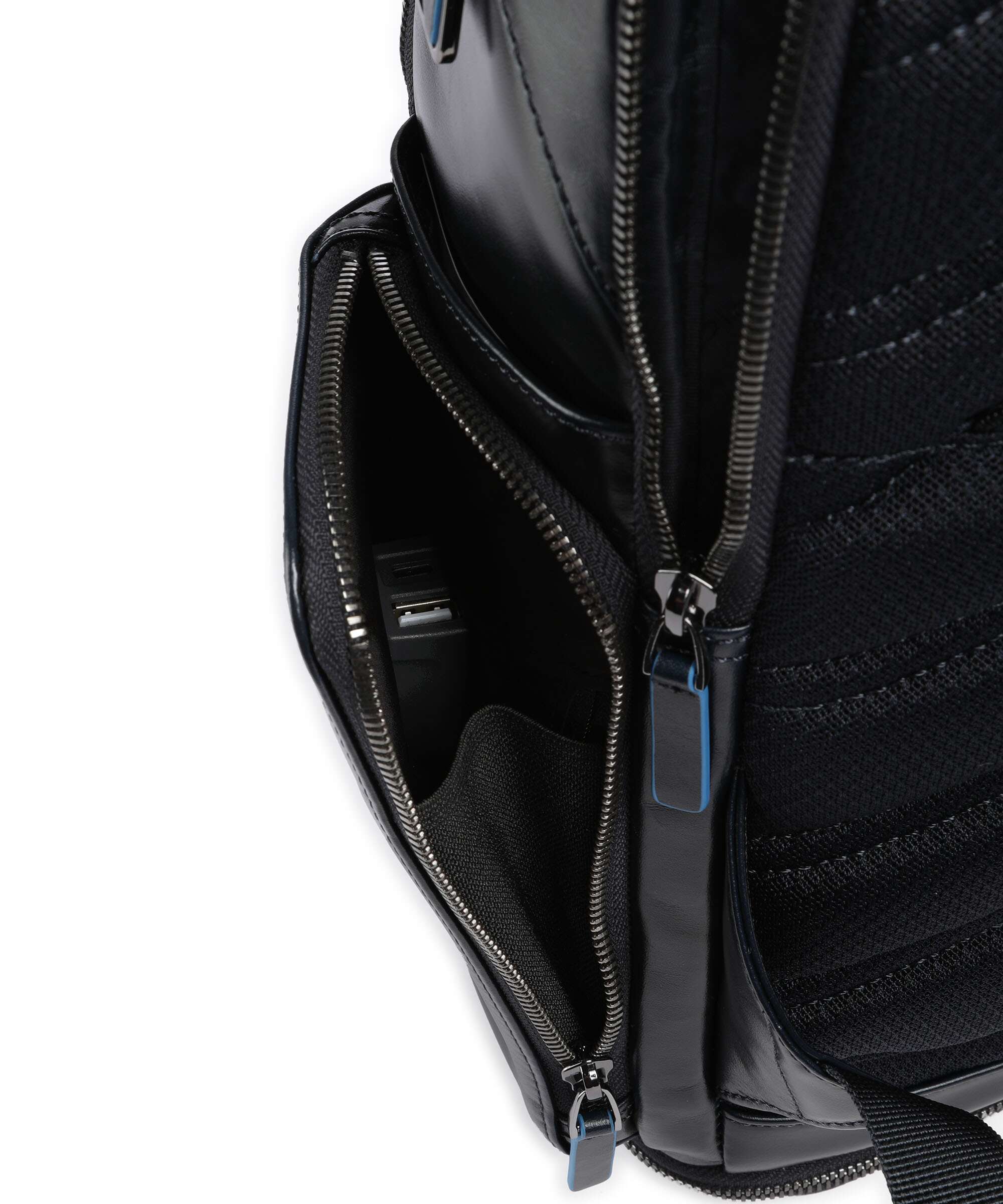 Piquadro Blue Square Backpack blu notte