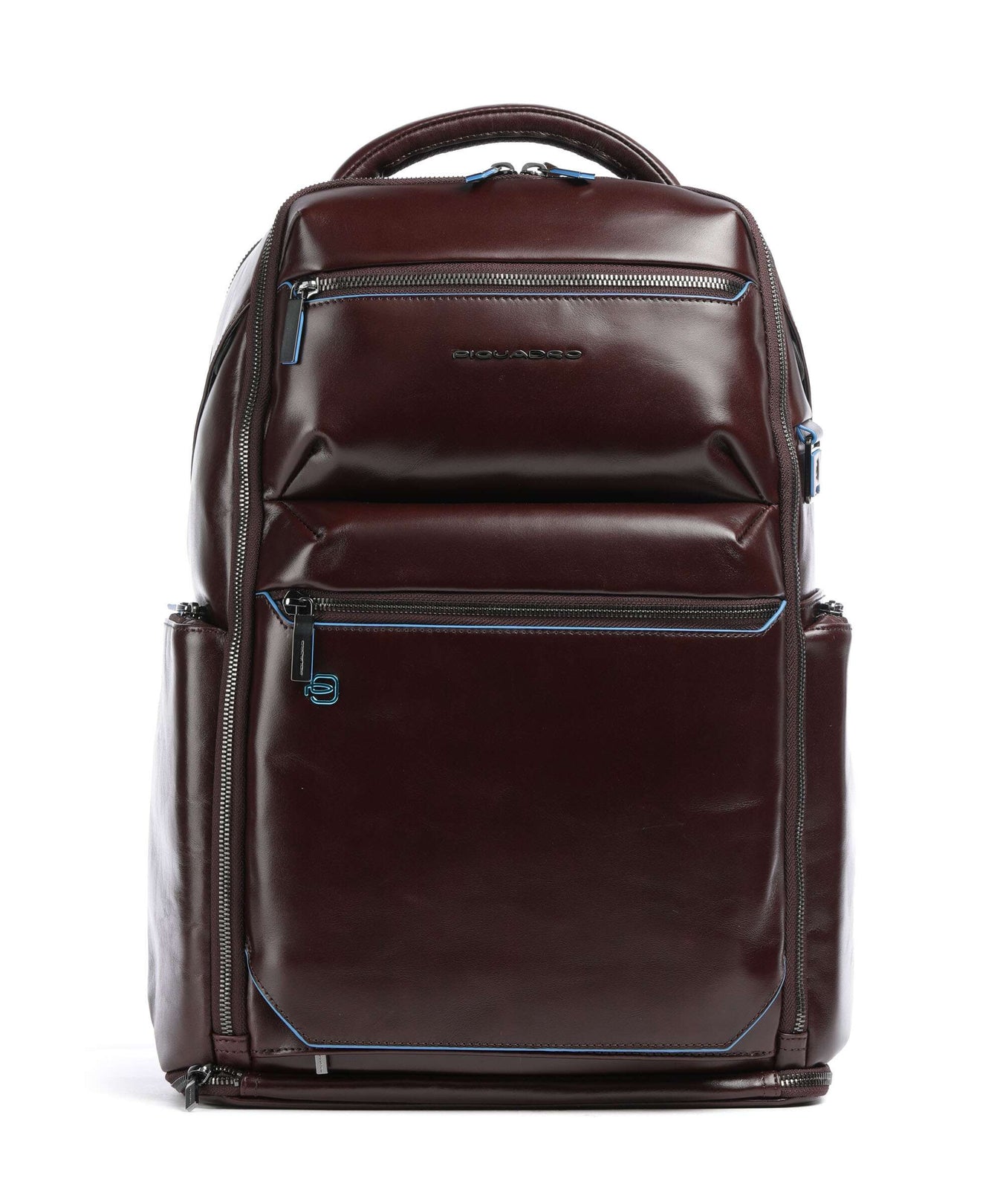 Piquadro Blue Square Backpack mogano