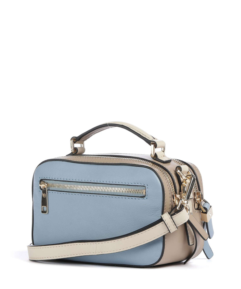Piquadro W92 Crossbody bag light blue/beige