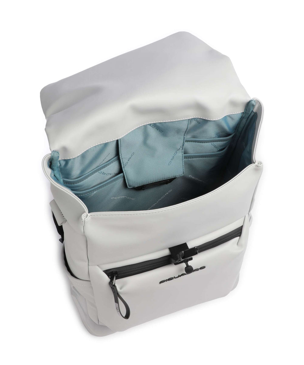 Piquadro Corner Special Backpack white