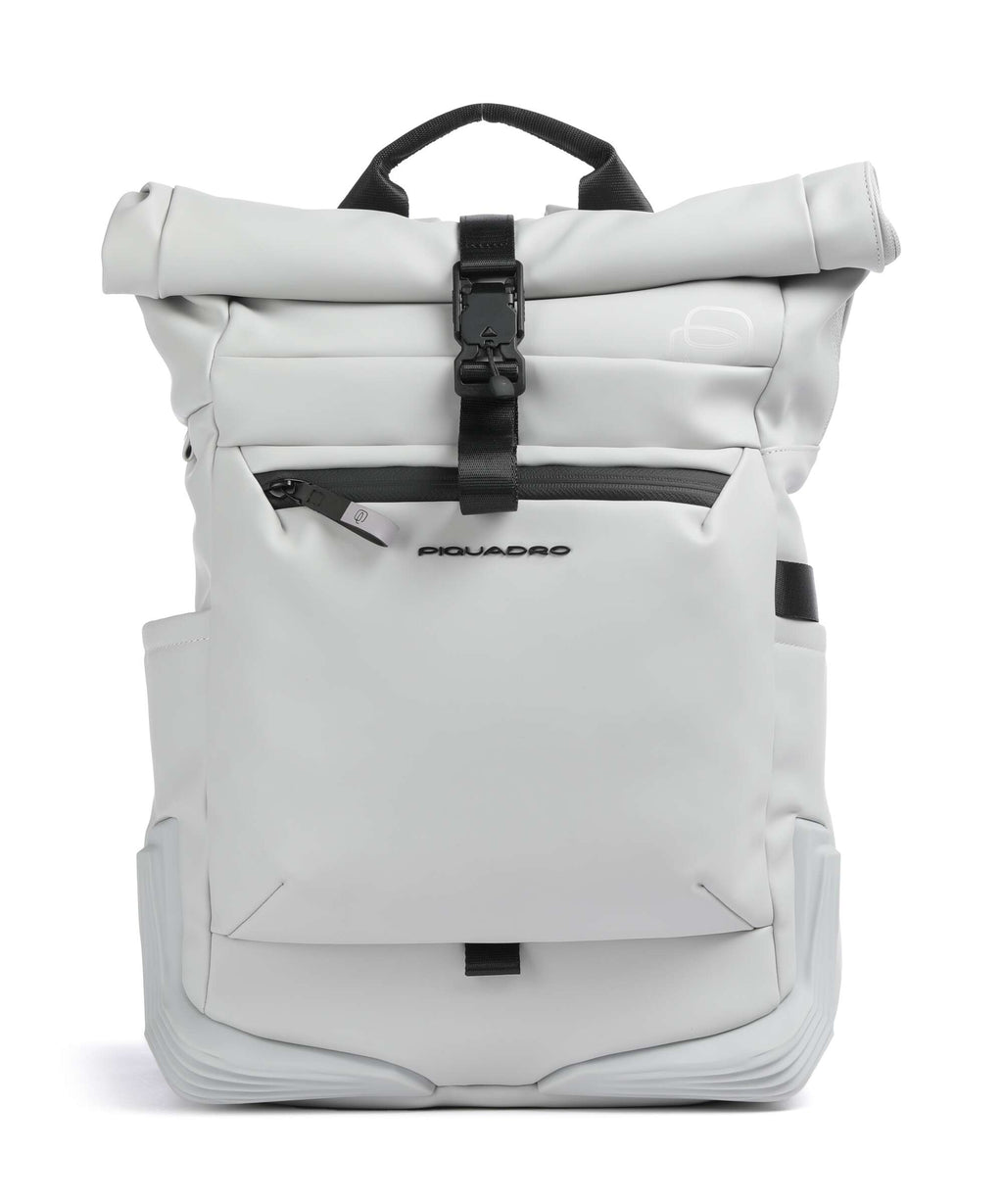 Piquadro Corner 2.0 2.0 Rolltop backpack white