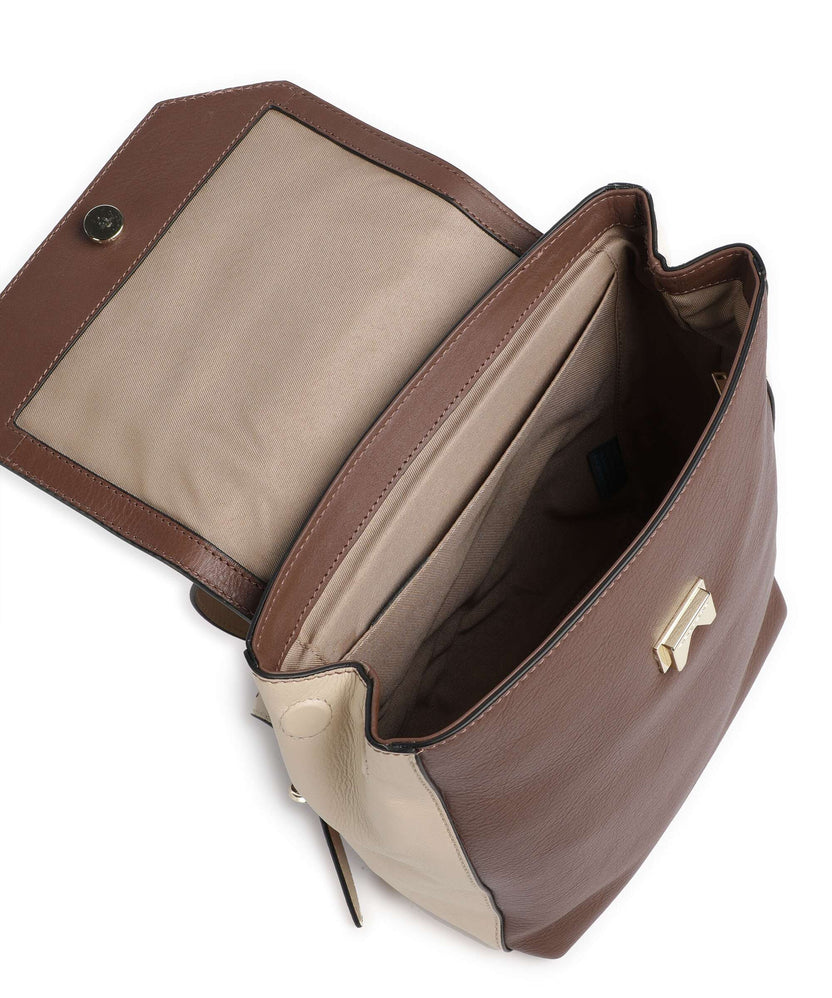 Piquadro W92 Backpack marrone/beige