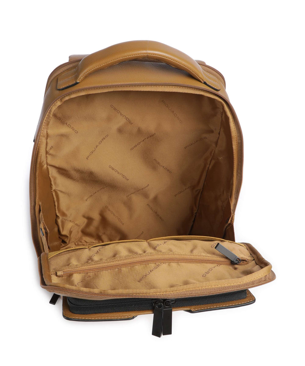 Piquadro Ael Laptop backpack yellow