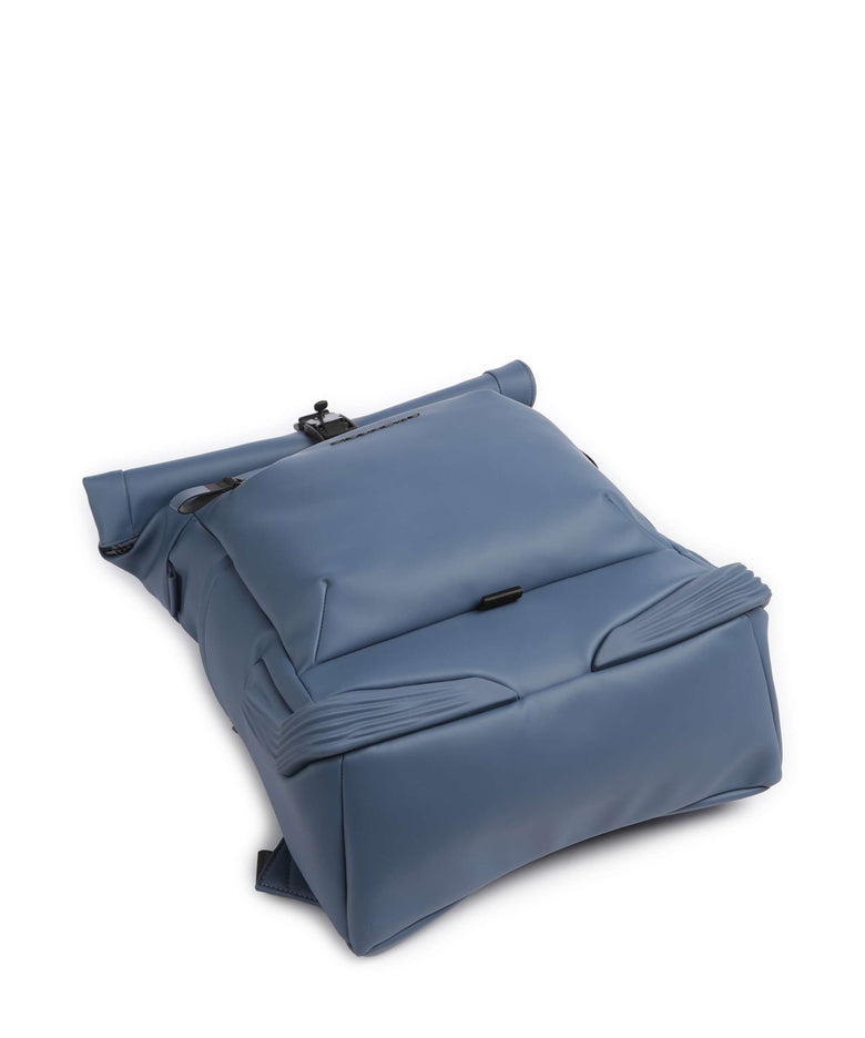 Piquadro Corner Special Rolltop backpack avio