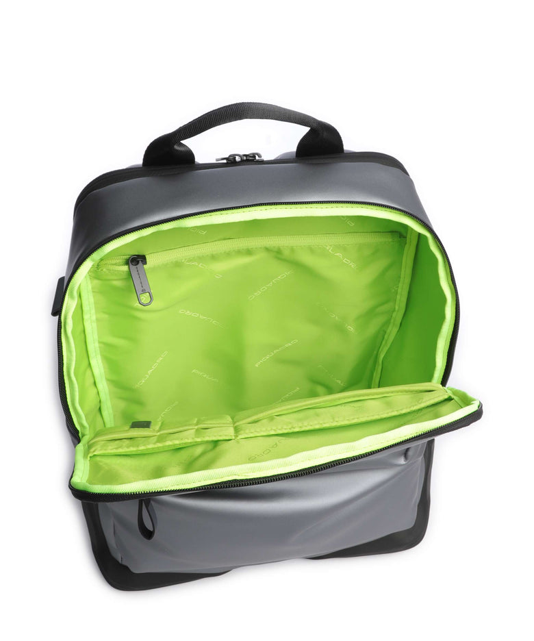 Piquadro Corner 2.0 Backpack metal grey