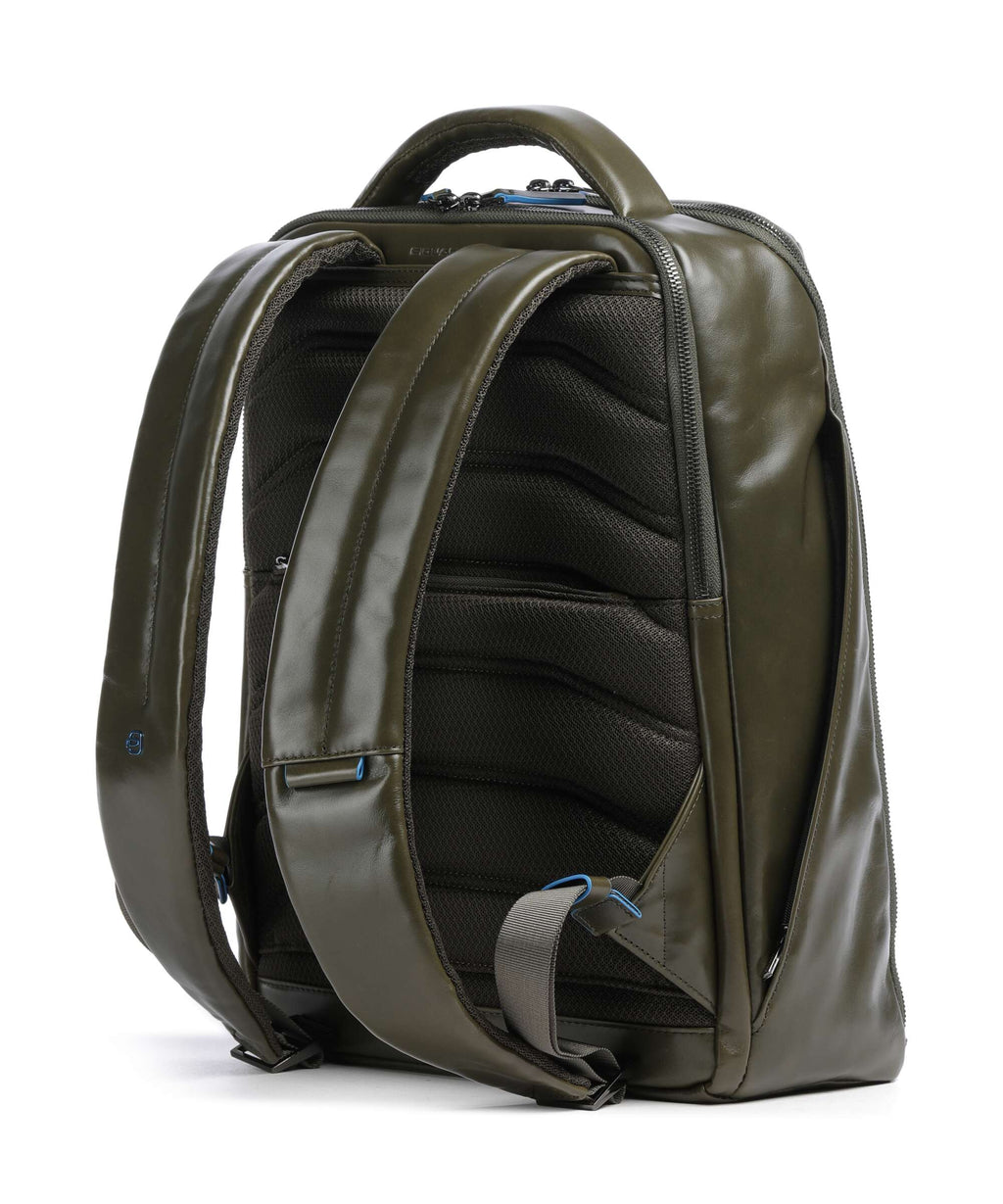 Piquadro Blue Square Backpack verde