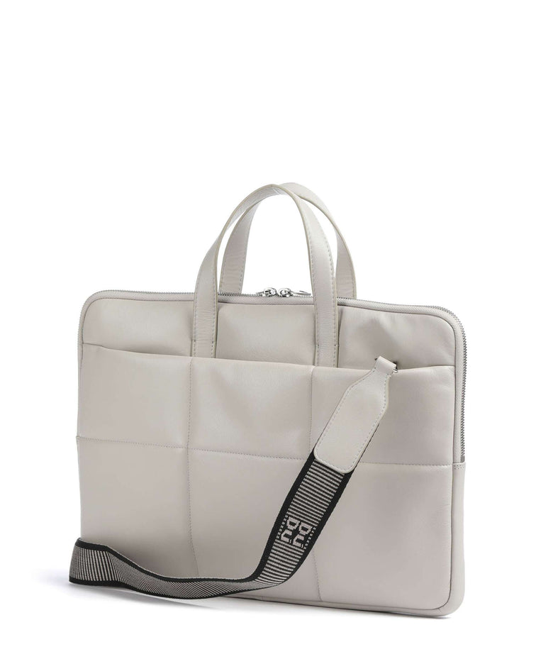 DuDu Bags Togean Briefcase pearl grey