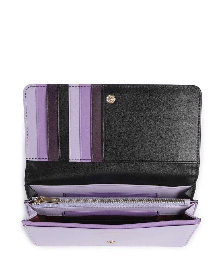 DuDu Bags Pemba RFID Wallet black lavender