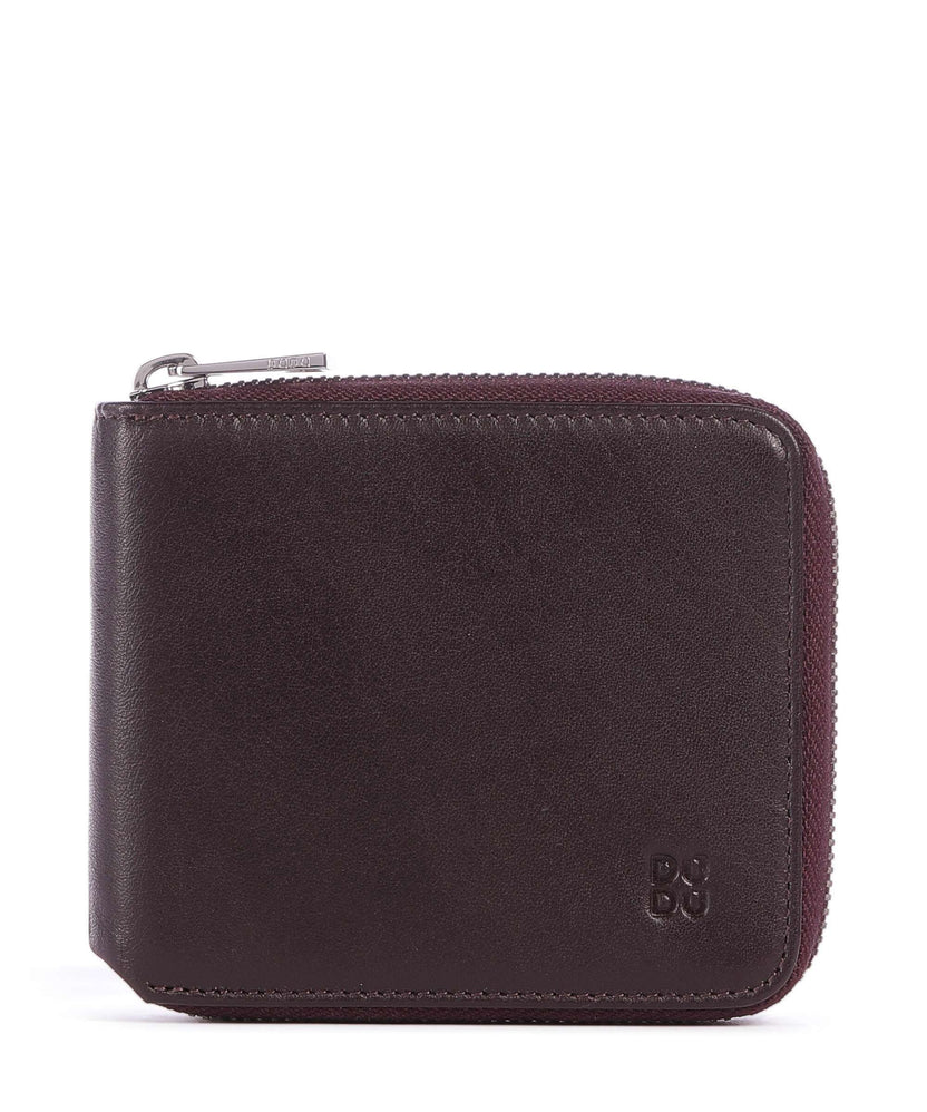 DuDu Bags Faro RFID Wallet dark burgundy