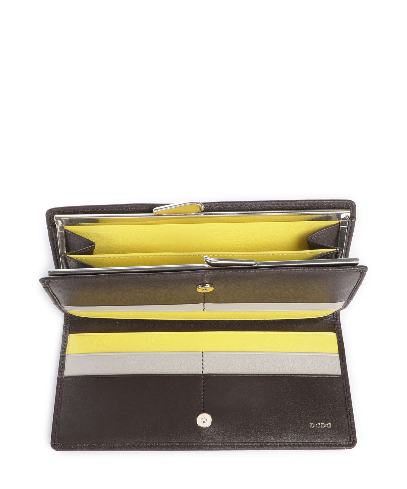 DuDu Bags Chiloè RFID Wallet coffee brown