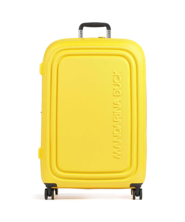 Mandarina Duck Logoduck+ Kufr se 4 kolečky yellow