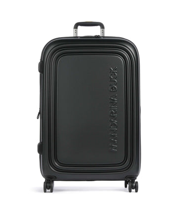 Mandarina Duck Logoduck+ Kufr se 4 kolečky black