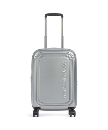 Mandarina Duck Logoduck+ Kufr se 4 kolečky silver