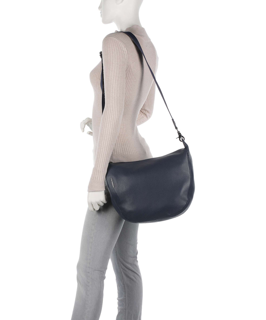 Mandarina Duck Mellow Leather Crossbody bag dress blue