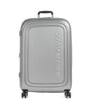 Mandarina Duck Logoduck+ Kufr se 4 kolečky silver