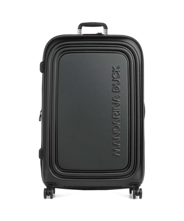 Mandarina Duck Logoduck+ Kufr se 4 kolečky black