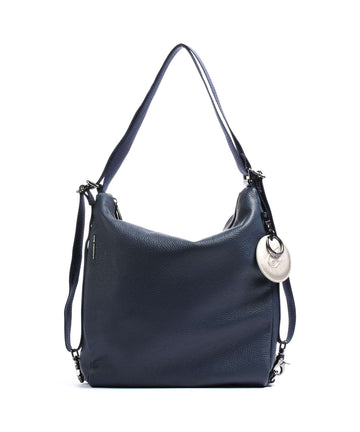 Mandarina Duck Mellow Leather Taška na záda dress blue
