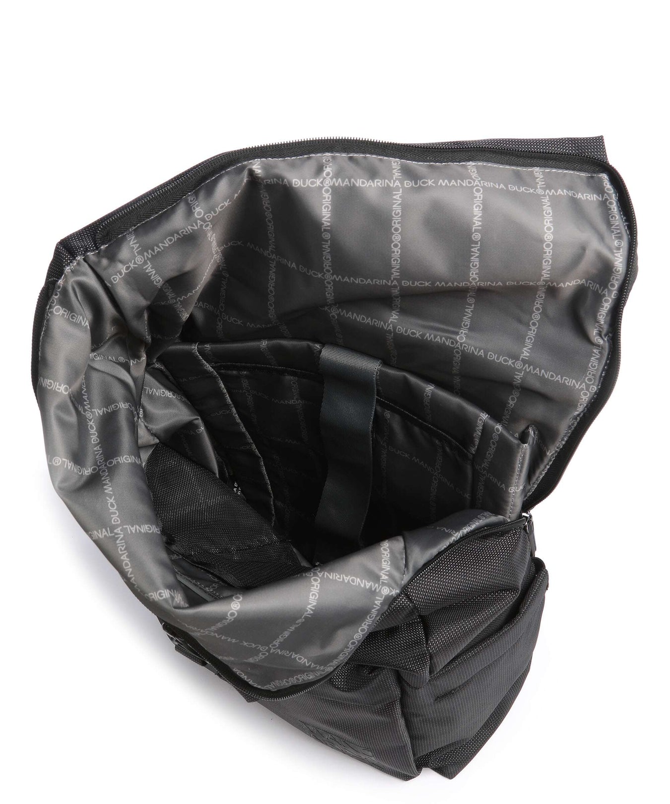 Mandarina Duck District Rolltop backpack black ink