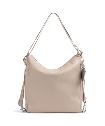 Mandarina Duck Mellow Leather Taška na záda warm taupe