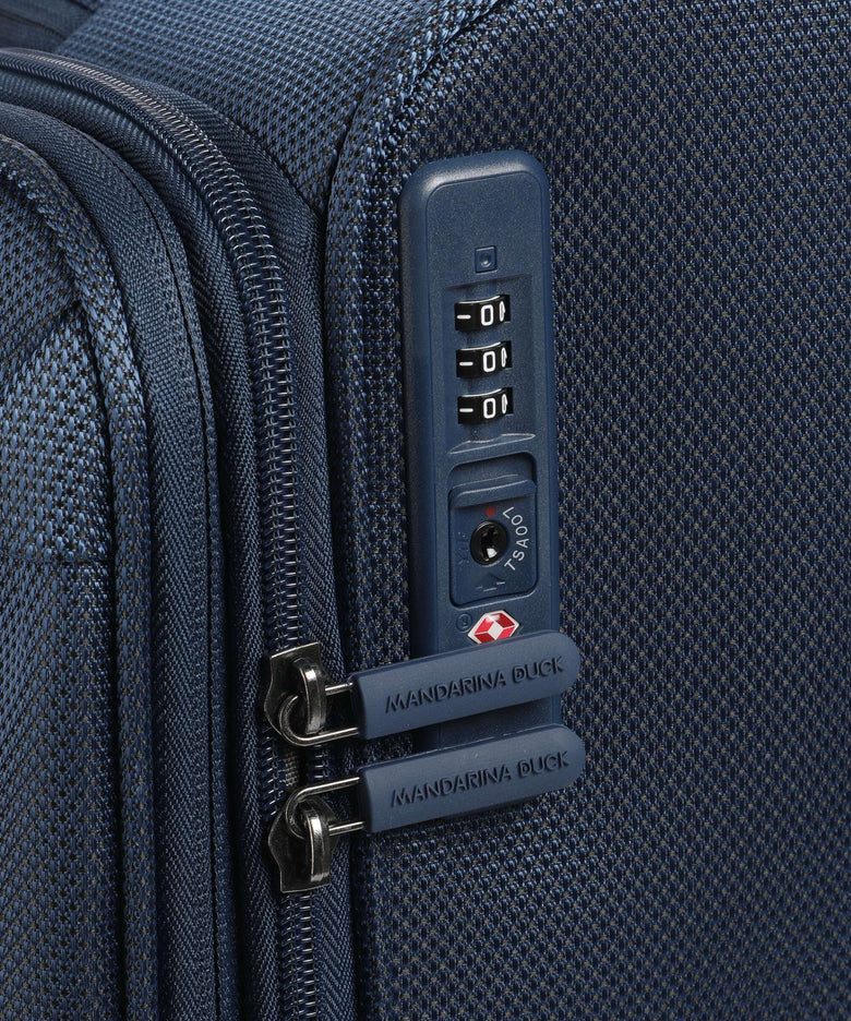 Mandarina Duck Zephyr Spinner (4 wheels) dress blue