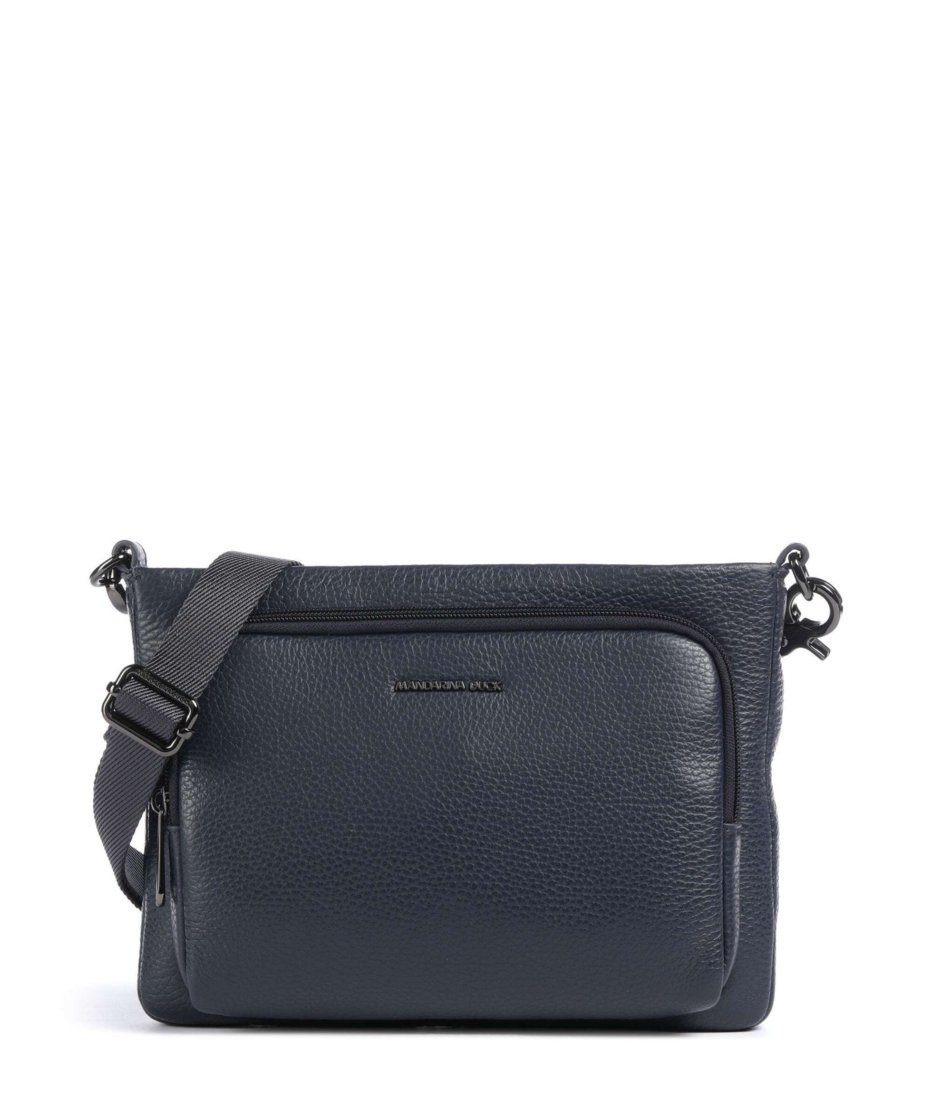 Mandarina Duck Mellow Leather Crossbody bag dress blue