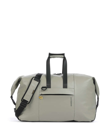 Mandarina Duck Eco Coated Víkendová taška mud