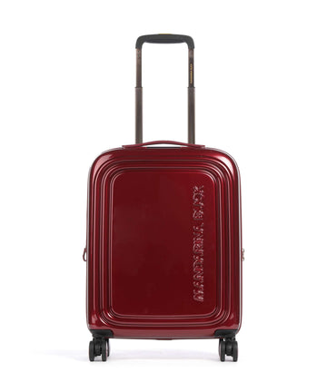 Mandarina Duck Logoduck+ Metal Kufr se 4 kolečky red metal
