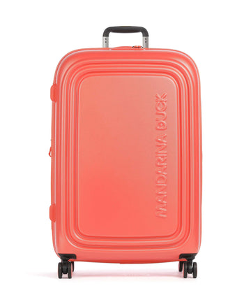 Mandarina Duck Logoduck+ Kufr se 4 kolečky pumpkin