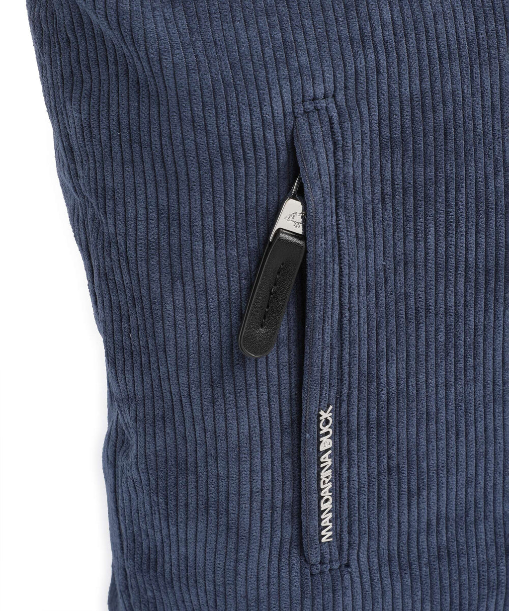 Mandarina Duck Hunter Velvet Shoulder bag blue wing